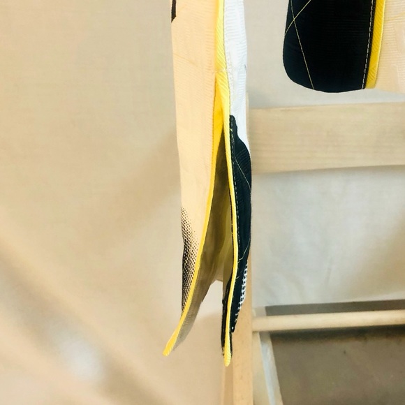 Vintage 90s Alberto Makali Dress and Jacket White Black Yellow Print Size 4 & 6 - Picture 11 of 16